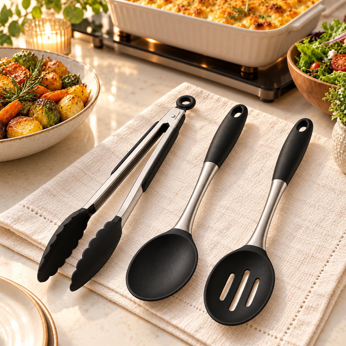 FENN 3-Piece Serving Utensil Set